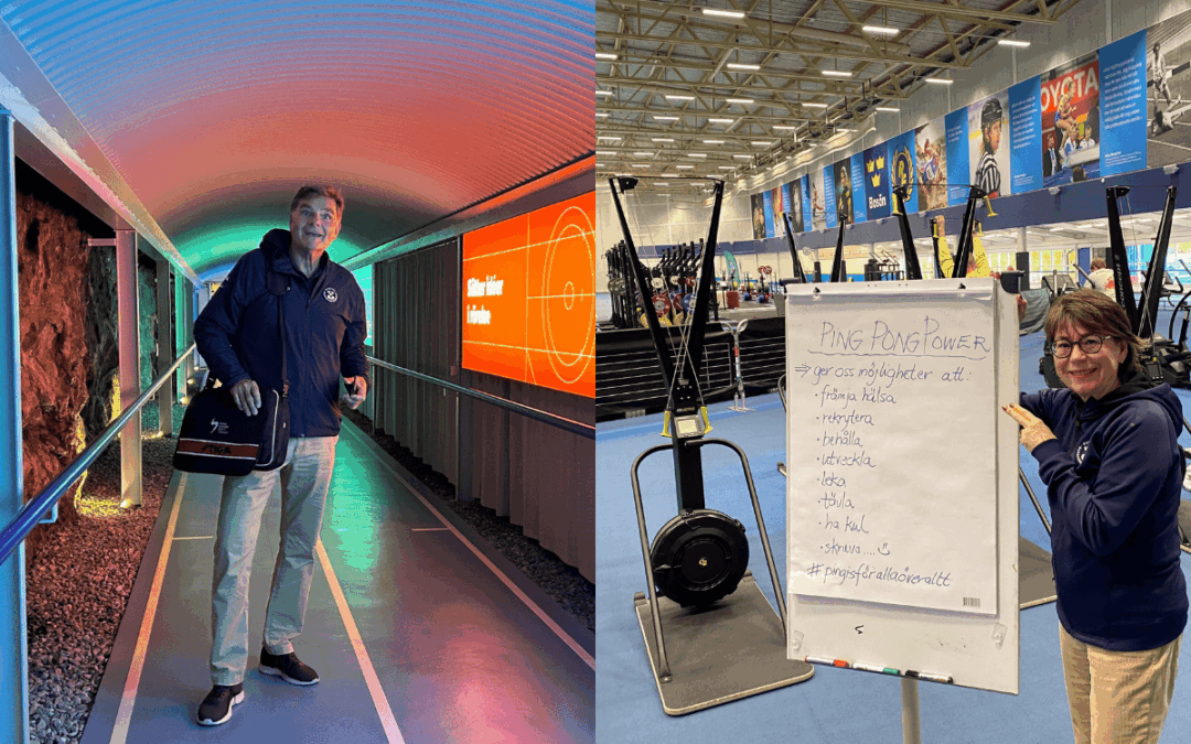 PING PONG POWER-teamet på Bosön