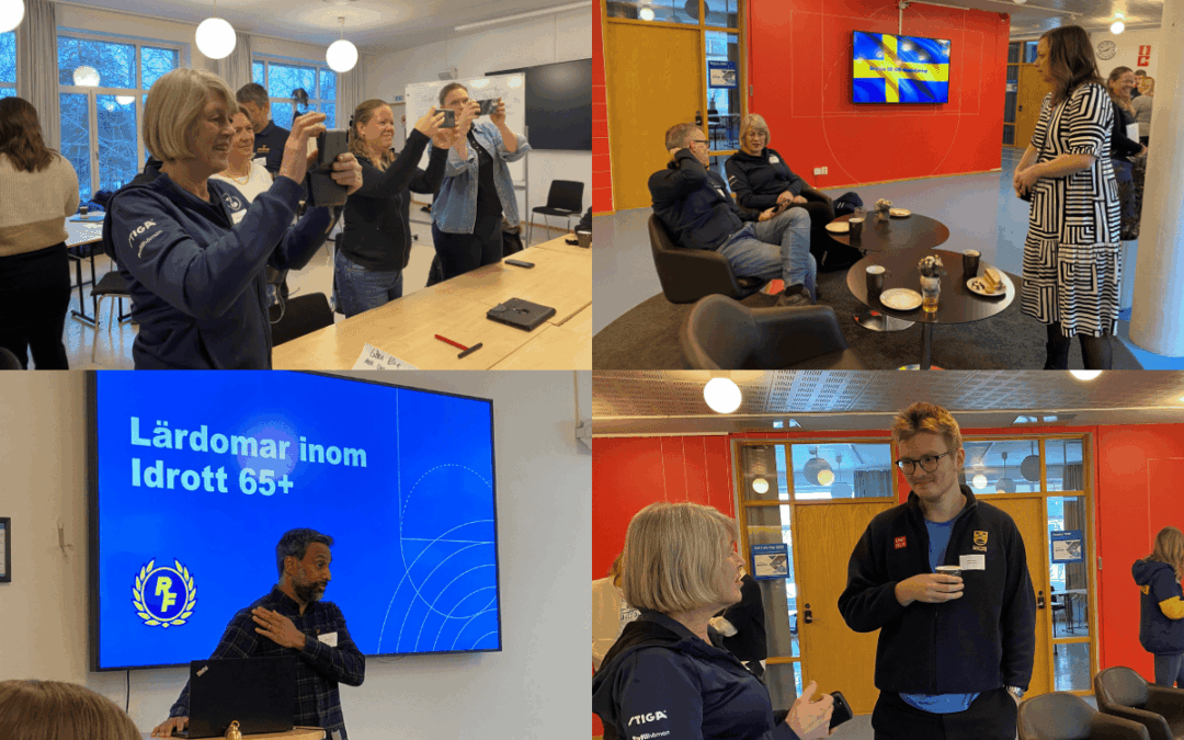 Utvecklingsarbete för 65+ med hjälp av pingisföreningar